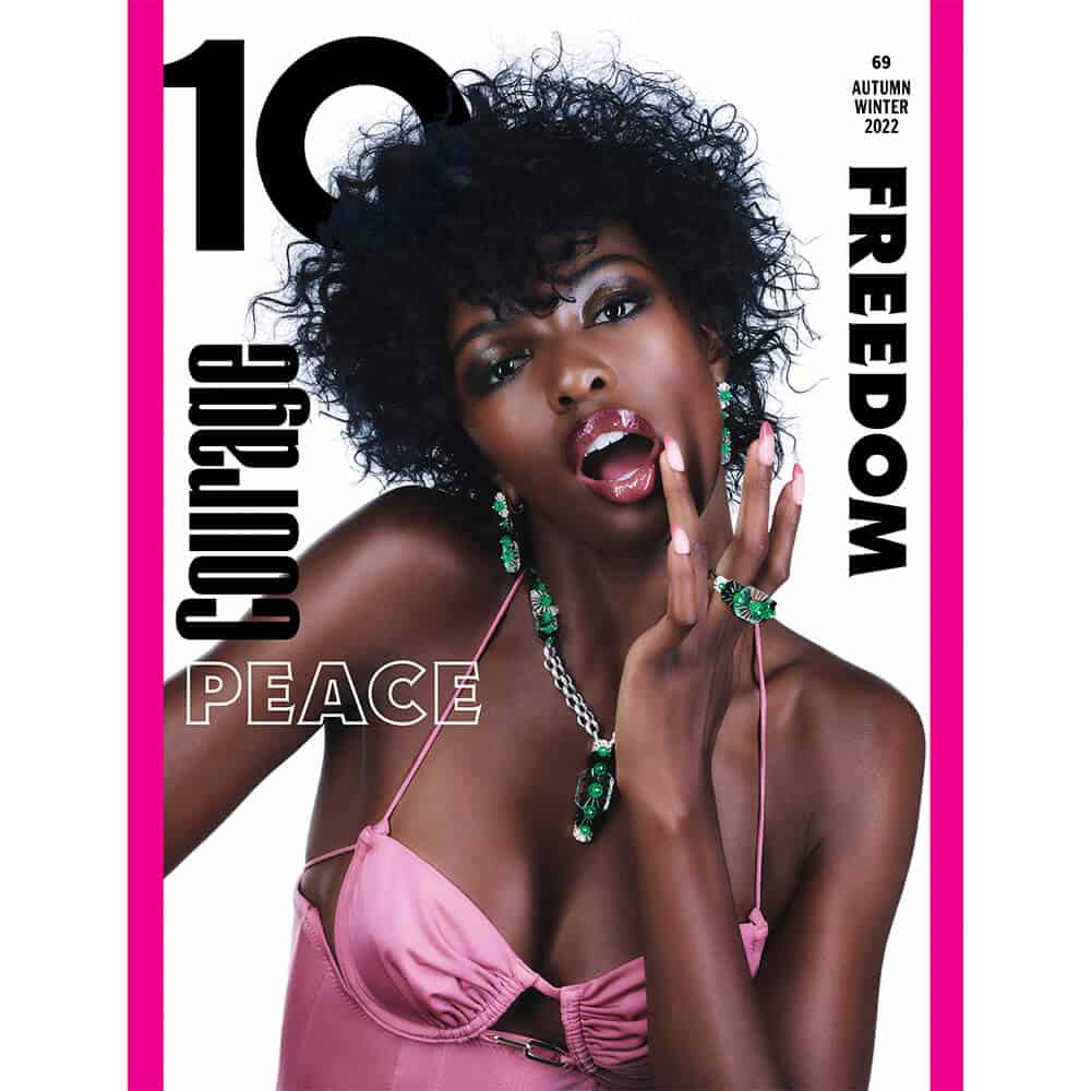 Leomie Anderson Wears Cartier For The Sixth Cover Of 10 Magazine